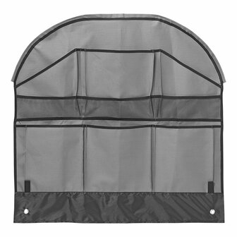 Wheel organizer 9-compartment 84 x 86 cm + 7 mm keder for caravan/camper