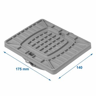 Stabilisatievoeten XL - set van 4 stuks