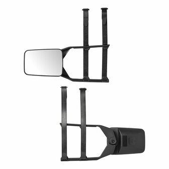 Caravan mirror Basic flat glass 355 x 110 x 160 mm PM