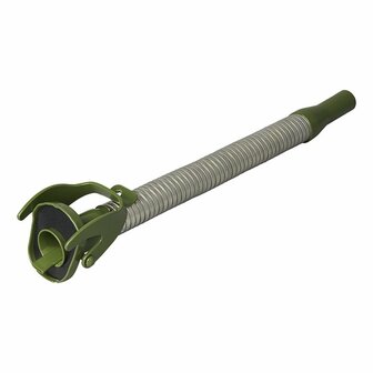 Metal pouring spout flexible suitable for petrol 20mm