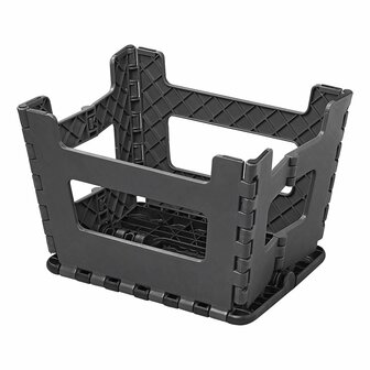 Step S with anti-slip plastic 29 x 21.5 x 22 cm foldable