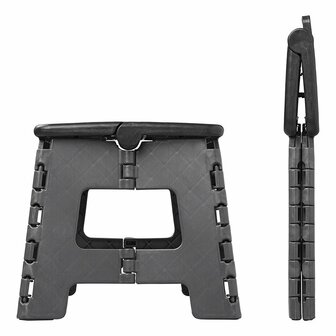 Step S with anti-slip plastic 29 x 21.5 x 22 cm foldable