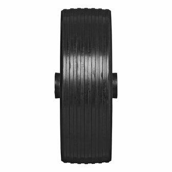 Nose wheel tire plastic rim with rubber tire 220x70mm
