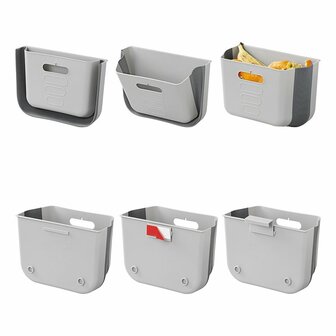Waste bin 6L foldable for caravan/camper