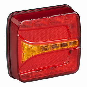 Rear light 4 functions 106 x 99 mm LED left