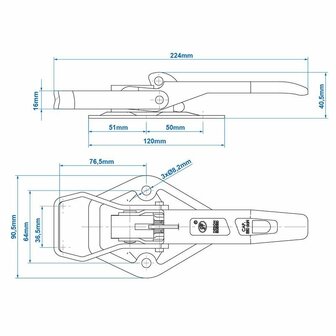Tension lock SPP ZB-05A