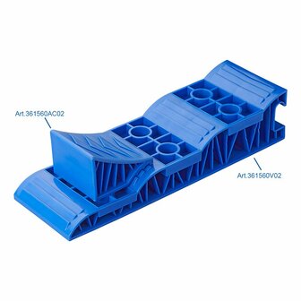 Wheel chock - set of 2 for leveller 361560V02