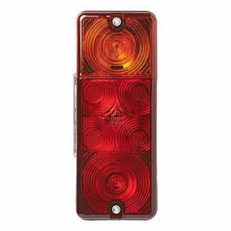 Rear light 4 functions 210x83mm