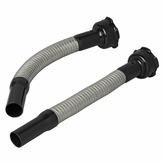 Metal flexible pouring spout suitable for diesel 25 mm (art. 530090 - 530091 - 530092)