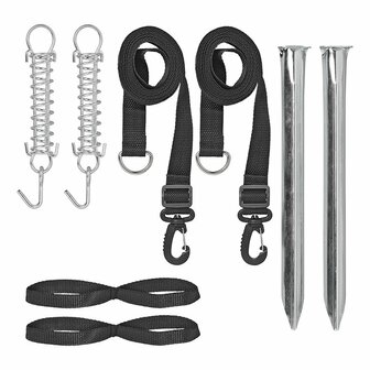 Storm strap set 2x 3 m universal