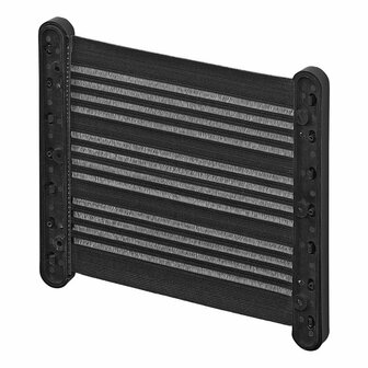 Storage net elastic S 20 x 26.5 cm with plastic attachment