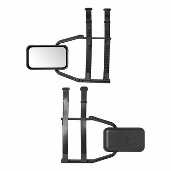 Caravan mirror Compact flat glass 330 x 90 x 150 mm