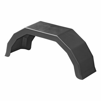 Mudguard plastic angular 10 inch