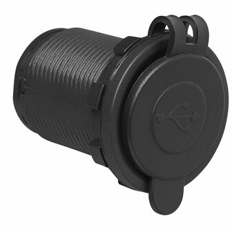 USB flush-mounted box double type A 2x2100mA 12V/24V