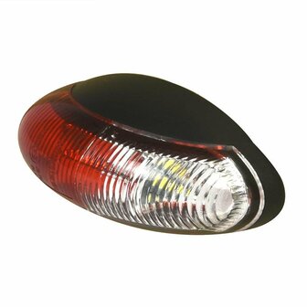 Width light 10-30V red/white 60x34mm LED