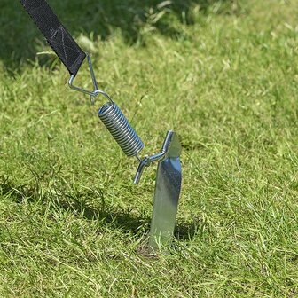 Storm strap set 2x 3 m with quick release 2x 50 cm