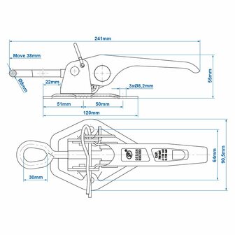 Tension lock SPP ZB-03A