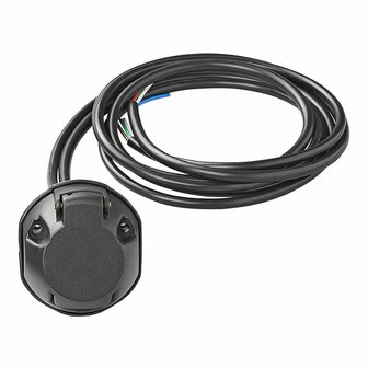 Towbar cable set 7+1-pole PVC + 1.50M cable 8-core