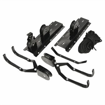 Bicycle lift for ceiling mounting