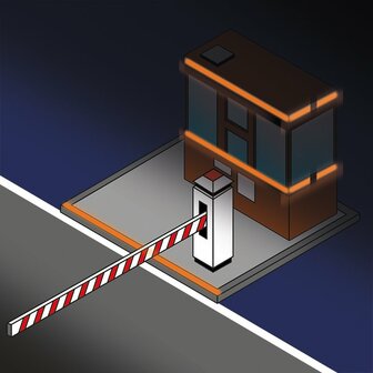 Reflective tape 3M orange 50mm/2M