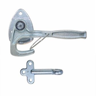 Flap hook no. 1 right 170mm with screw-on eye