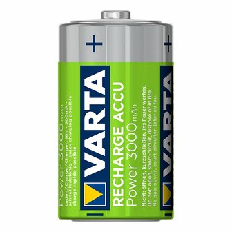 Varta Recharge Accu Power batteries D 3000 mAh 2 pieces
