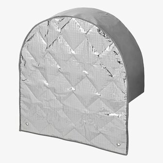 Wheel cover aluminium reflective for 15 - 17tyres
