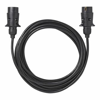 Extension cable 5M with 2x plug 7-pin PVC