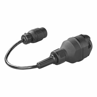 Adapter cable 30 cm from 13-pin type Multicon West to 13-pin type Jaeger