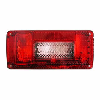Rear light 6 functions 215x100mm left