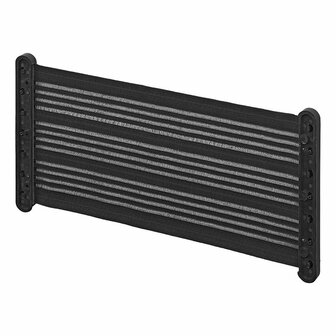 Elastic storage net XL 45 x 26.5 cm with plastic attachment