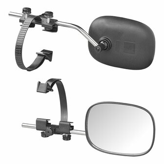 Caravan mirror convex glass 410 x 140 x 190 mm