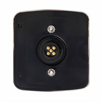 Rear light 4 functions 98x105mm 14LED with 5-pin EC