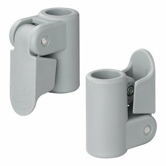 Tube clamp for tent pole with quick release 19-22mm - set of 4 pieces