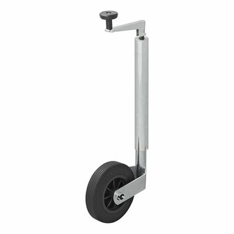 Nose wheel 35mm plastic rim with rubber tire 160x40mm