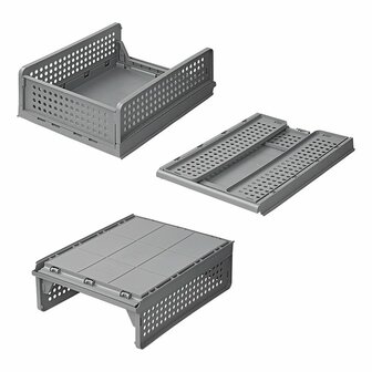 Kitchen organizer 2-layer stackable