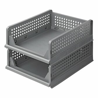 Kitchen organizer 2-layer stackable