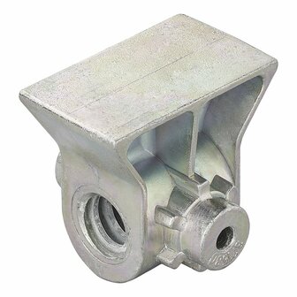 Corner support spindle block M16 x dia 15 mm