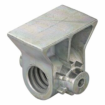 Corner support spindle block M20 x dia 15 mm suitable for plastic nuts
