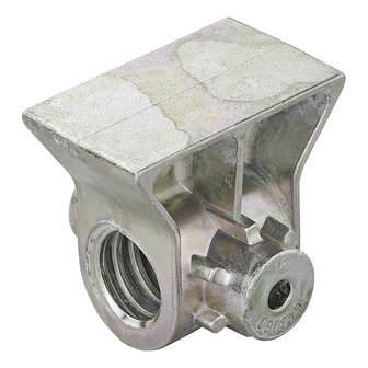 Corner support spindle block M20 x dia 17 mm