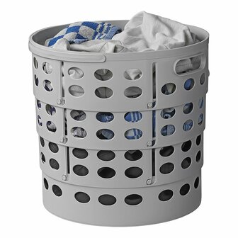 Foldable laundry basket dia 35 cm
