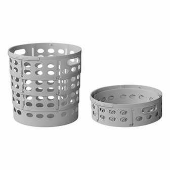 Foldable laundry basket dia 35 cm