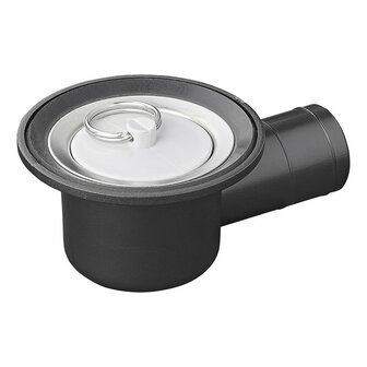 Siphon angled dia 39 mm