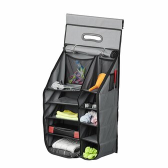 Organizer 14 compartments 40 x 78 x 26 cm with zip pocket + 7 mm keder