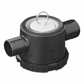 Siphon with 2 connections dia 39 mm