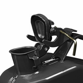 Jerrycan 5L metal black UN- TuV/GS-approved