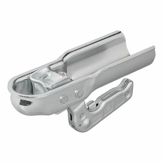 Steel ball coupling vertical 2 holes round 60mm 1300kg braked