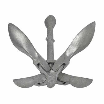 Umbrella anchor 3.2kg, galvanized, egg-shaped head