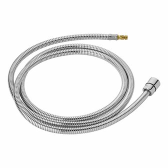 Metal shower hose 1.5m 3/8 nipple - 1/2 cone