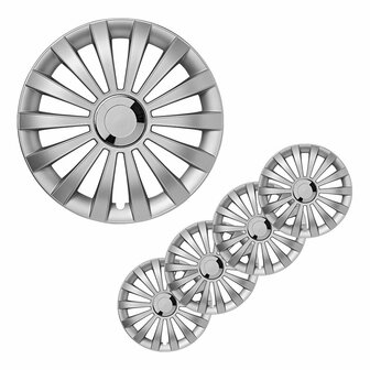 Wheel cap set Meridian 16 inch 4 pieces in display box